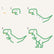 neuland-papier-klebeband-set-dino-edition-3x-50-m-x-24-mm-gr-n-gelb-orange image 2