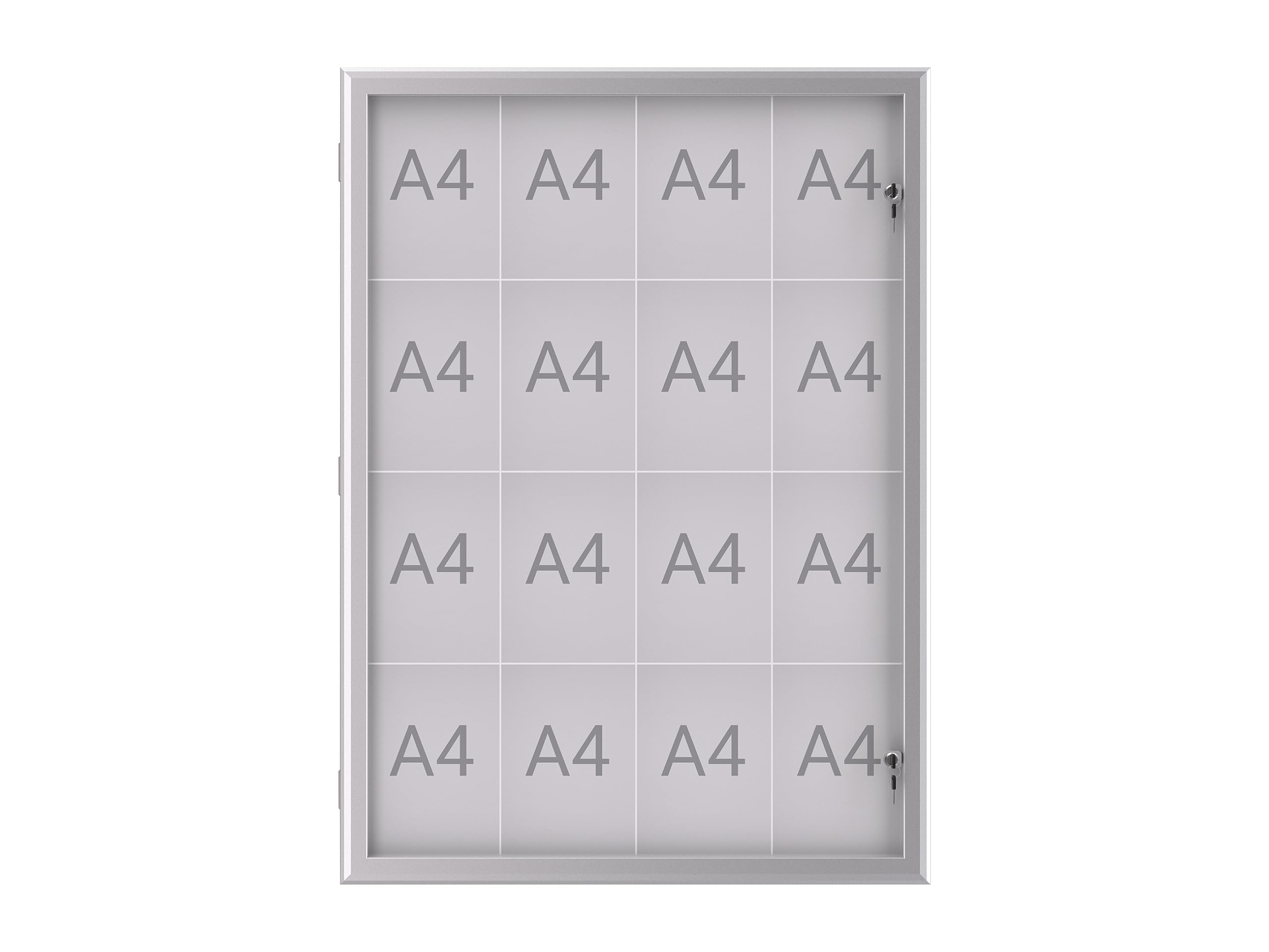 maulexcite-schaukasten-silber-f-r-12x-a4-querformat-abschlie-bar image 4