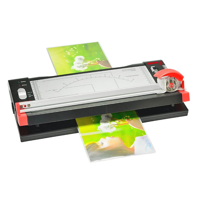 ecobra-sicherheits-rollenschneidemaschine-din-a4-laminierger-t-2-in-1 image 1