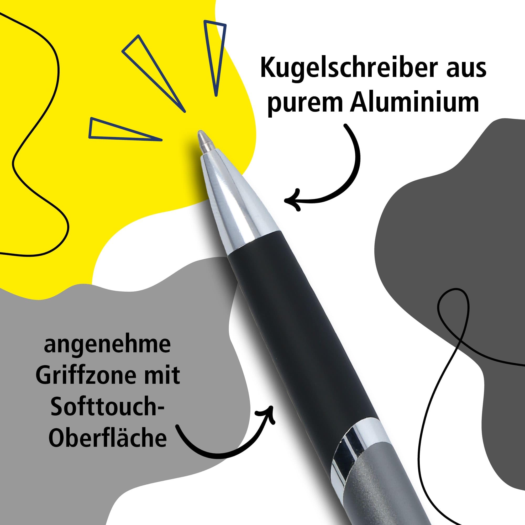 online-druck-kugelschreiber-sporty-grau-aluminium-dokumentenecht-blau image 2