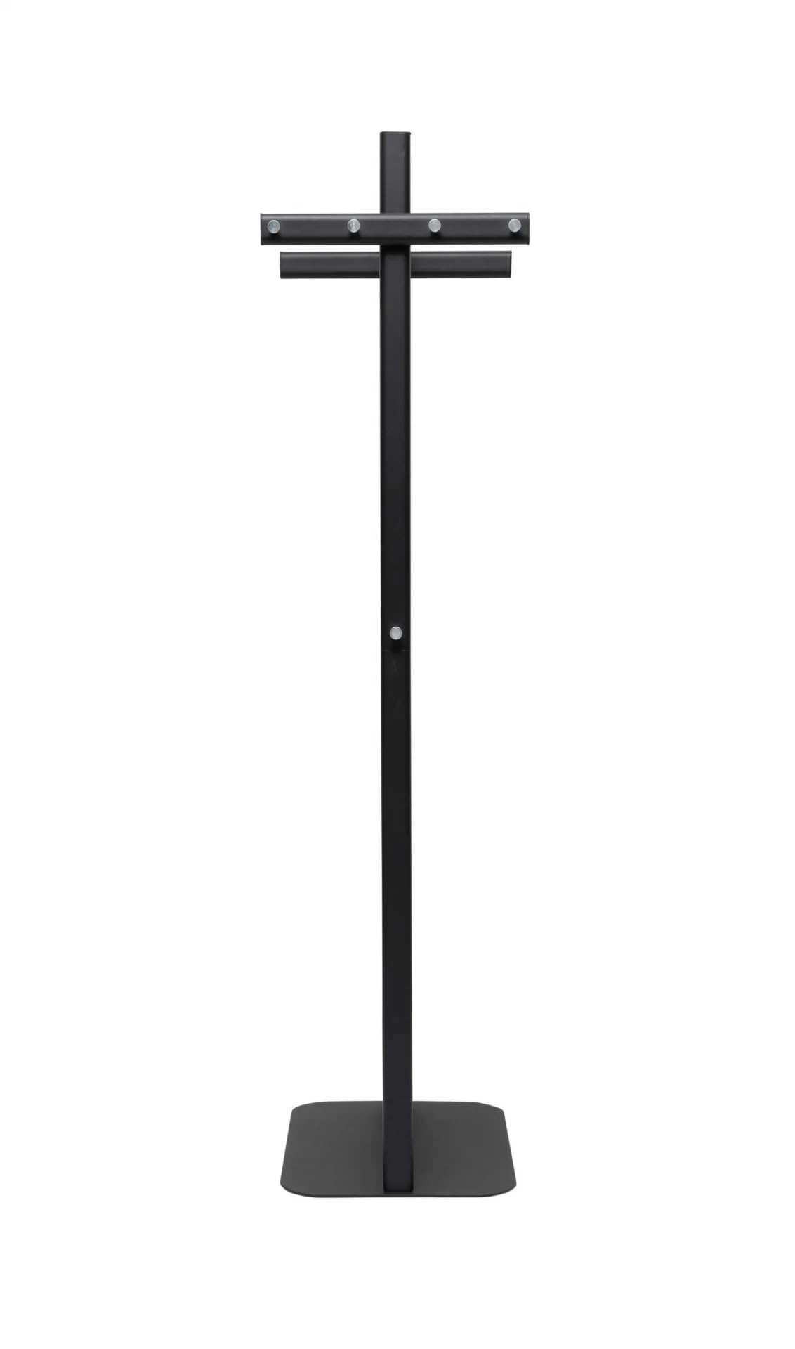 maul-maulsalsa-garderobenst-nder-schwarz-stahl-10-haken-bis-40-kg image 7