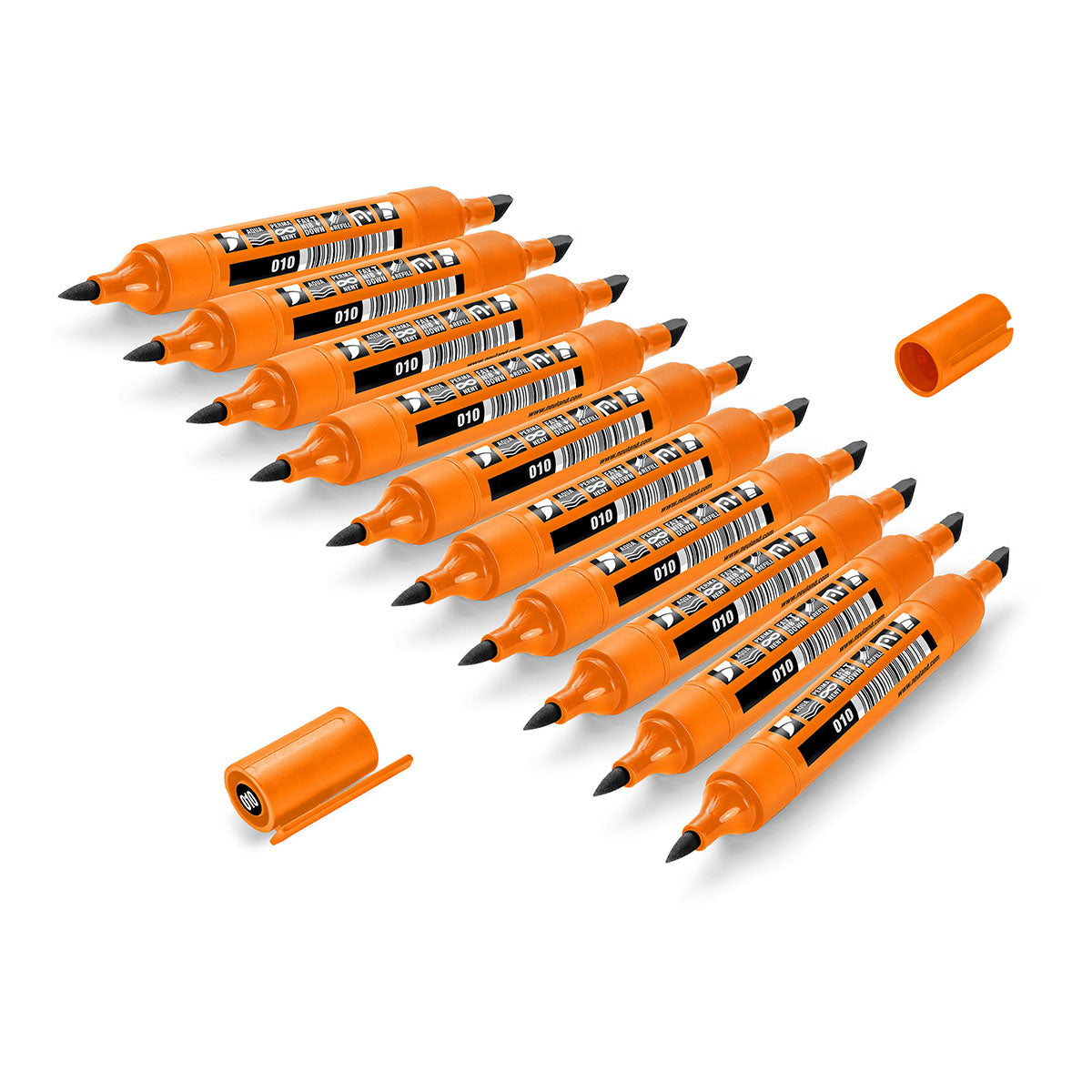 neuland-twinone-outliner-konturenmarker-10er-set-zweiseitig image 1