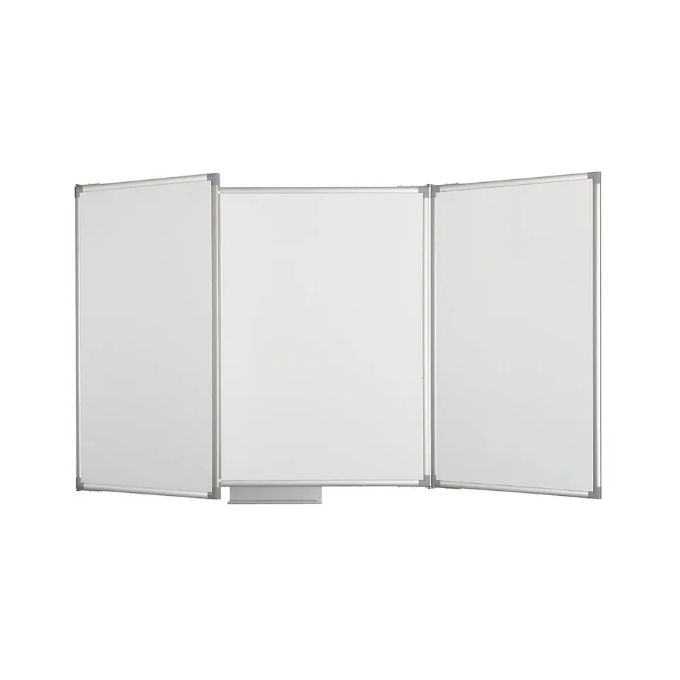 maul-whiteboard-klappbar-maulpro-wei-alurahmen-100x120-cm-wand image 1