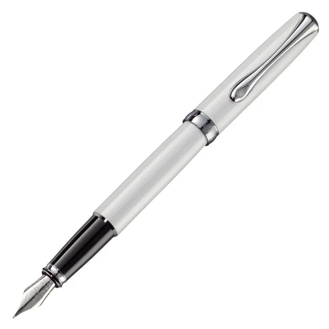 diplomat-excellence-a2-wei-perlmutt-f-llhalter-mit-edelstahlfeder image 1