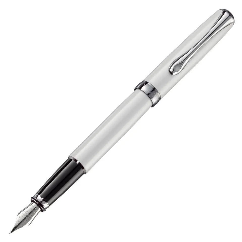 diplomat-excellence-a2-wei-perlmutt-f-llhalter-mit-edelstahlfeder image 1