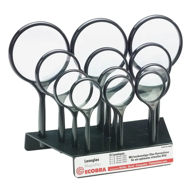 ecobra-lupen-thekendisplay-vision-12-tlg-50-100-mm image 1