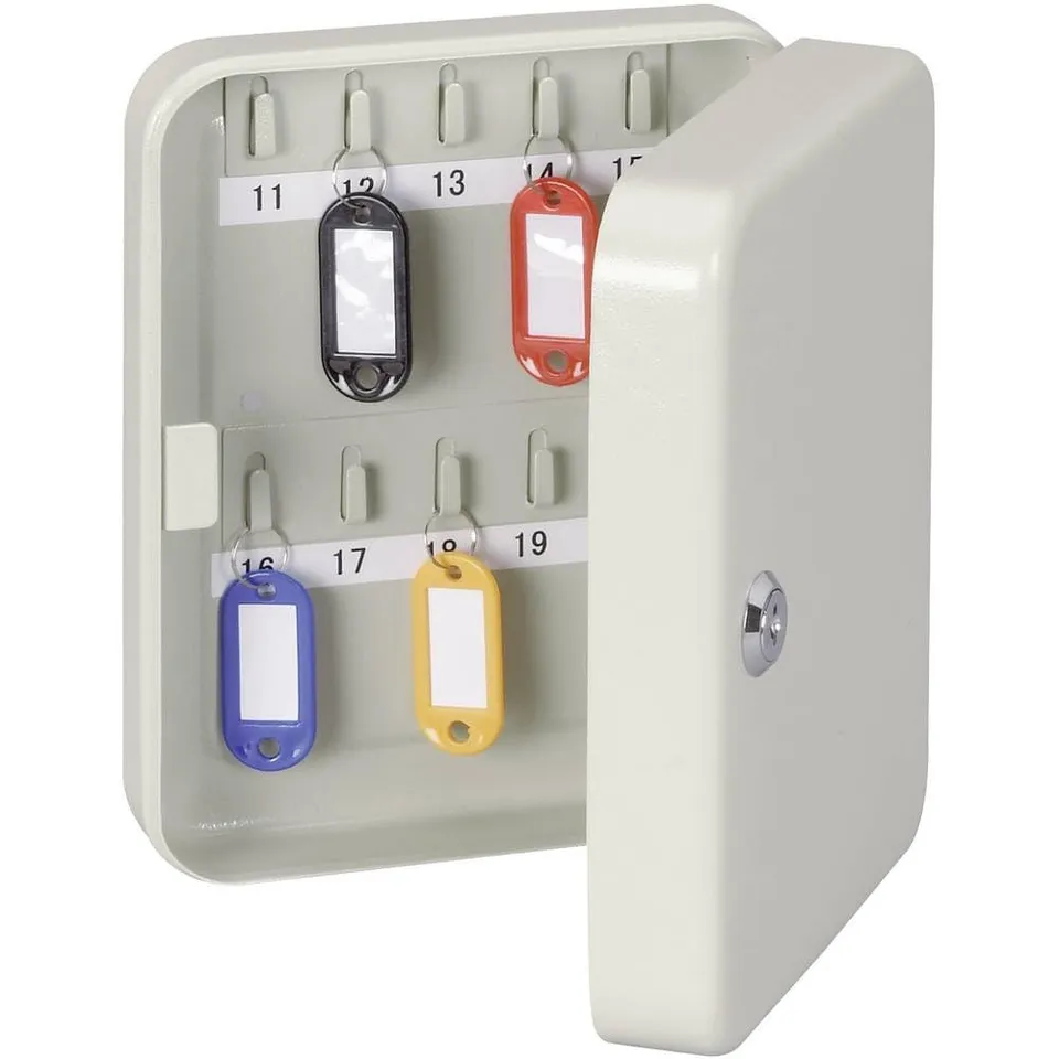 maul-schl-sselkasten-grau-stahl-f-r-40-schl-ssel-abschlie-bar image 1