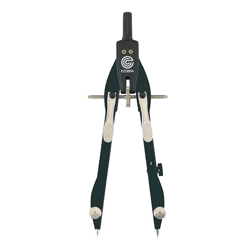 ecobra-new-master-1-schnellverstell-zirkel-schwarz-mit-metall-druckhebel image 1