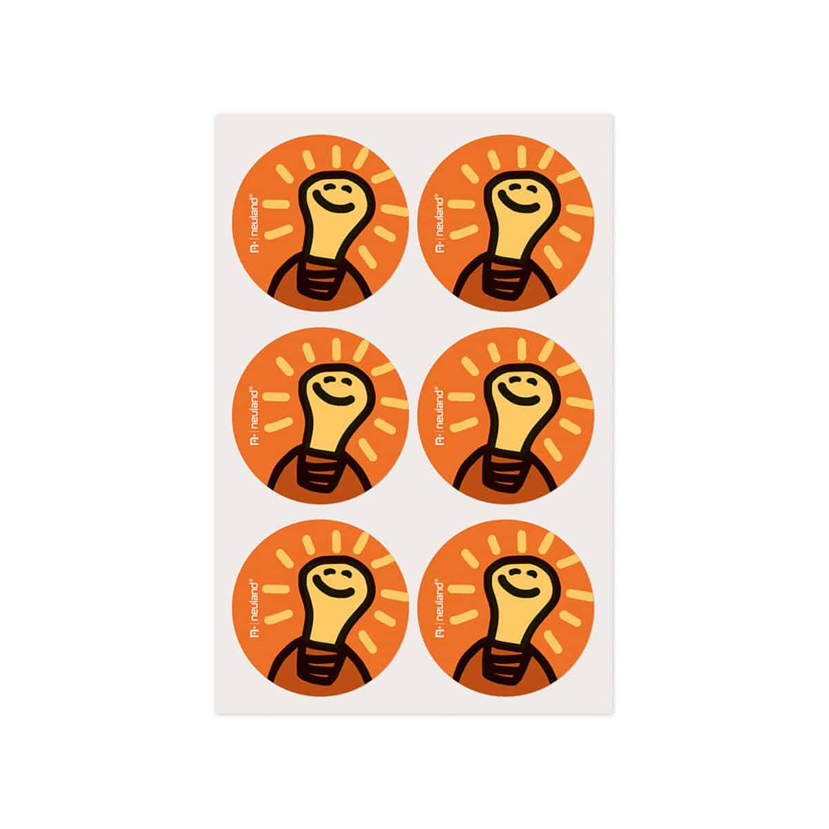 neuland-vizdots-bewertungspunkte-symbole-39-mm-herz-blitz-idee-frage image 4