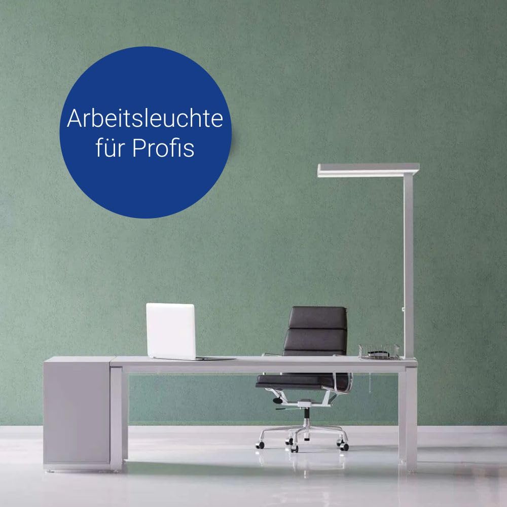 maul-mauljaval-led-schreibtischlampe-silber-dimmbar-mit-tischklemme image 2