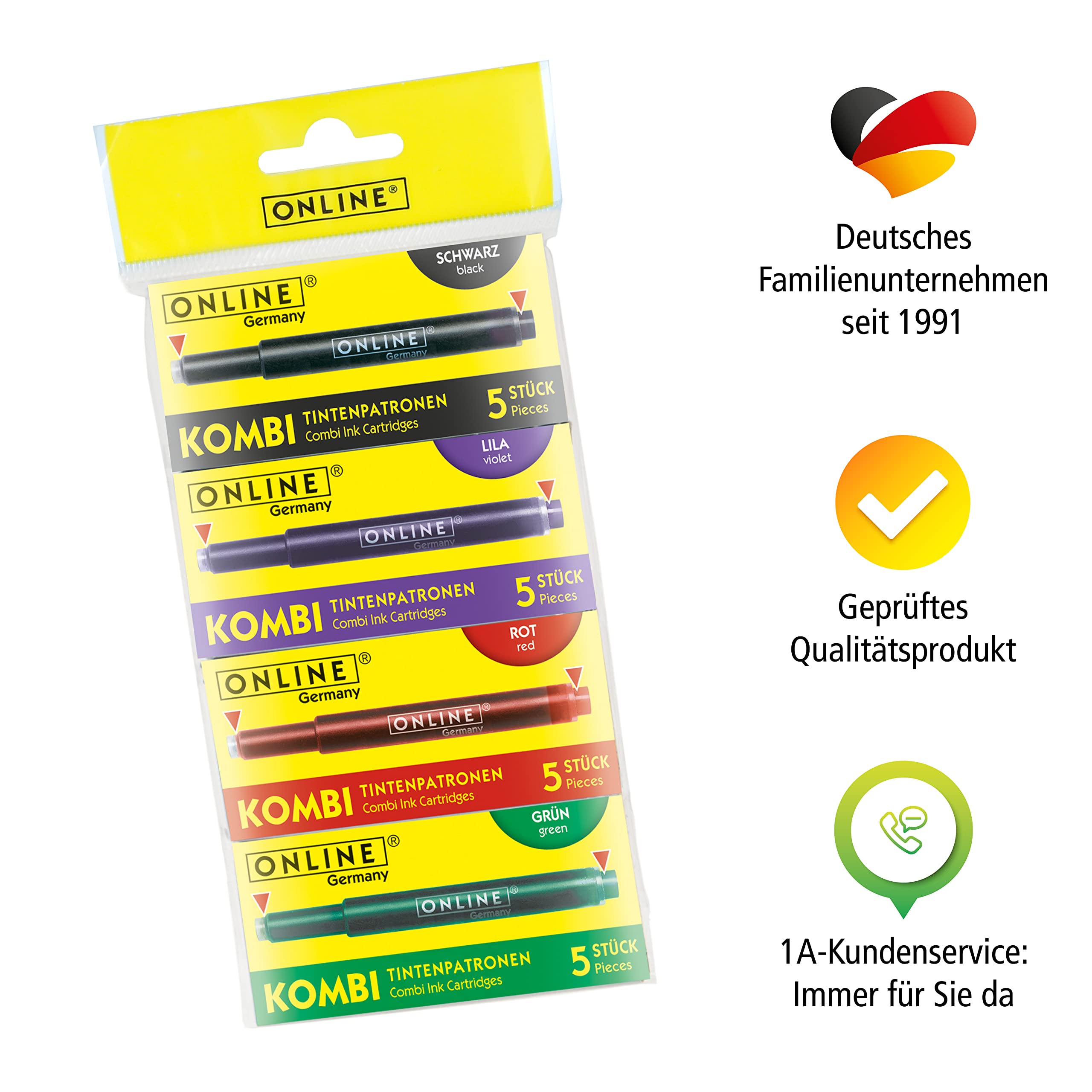 online-kombi-tintenpatronen-universal-20er-pack-rot-gr-n-schwarz-lila image 6