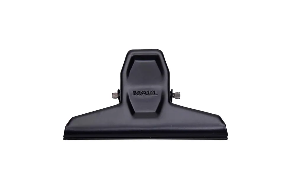 maul-maulpro-papierklemmer-schwarz-2er-set-stahlclip-f-r-250-blatt image 1