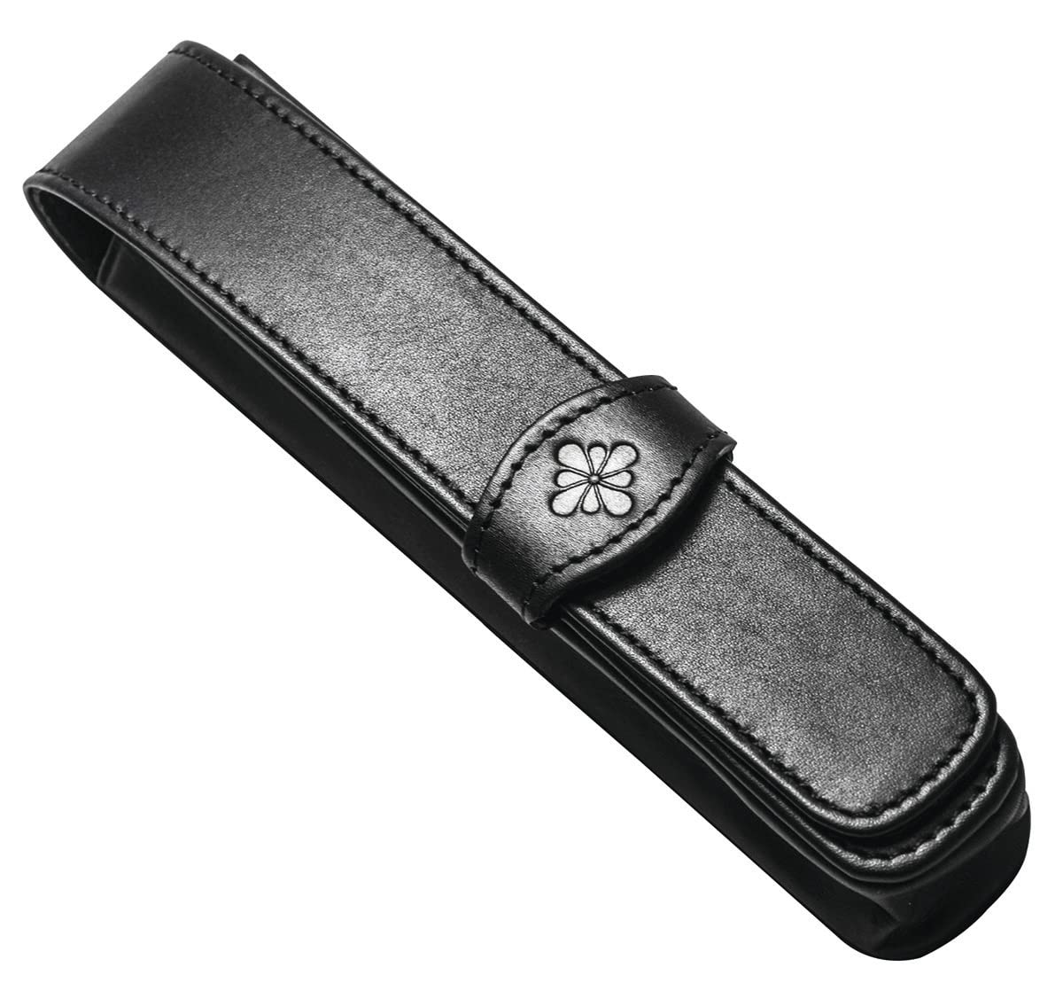 diplomat-lederh-lle-schwarz-f-r-1-4-stifte image 1