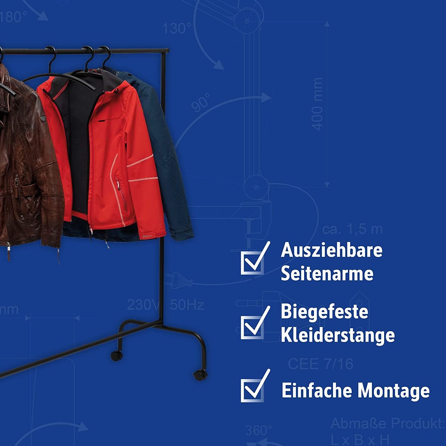 maul-garderobenst-nder-maullimbo-schwarz-rollbar-auszieharme image 5