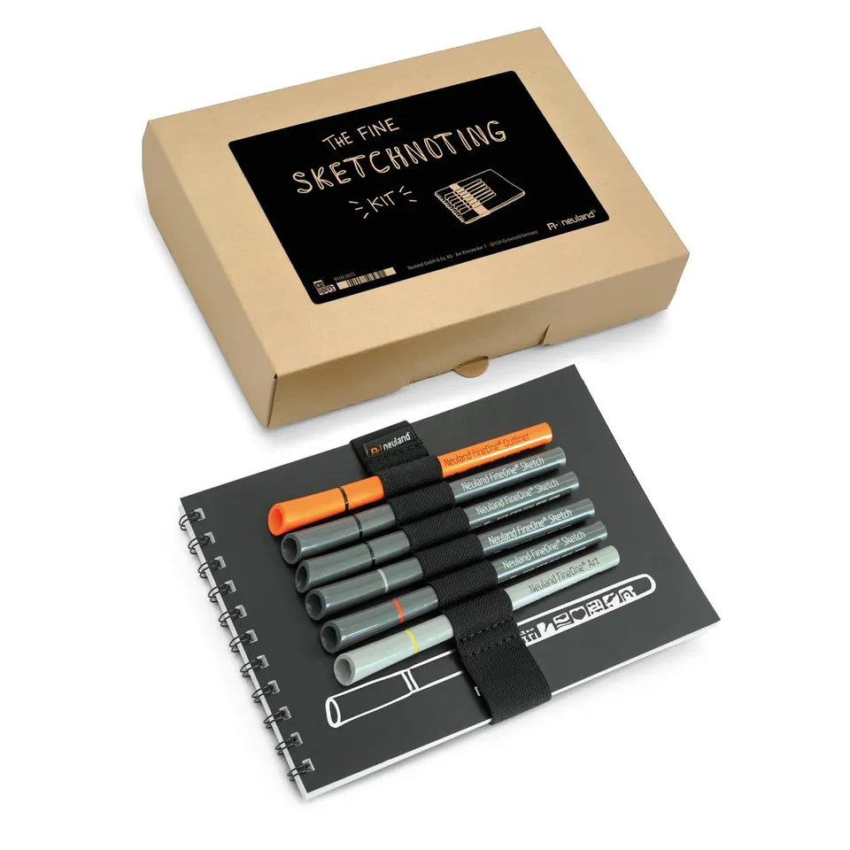 neuland-the-fine-sketchnoting-kit-einsteiger-methodenset image 1