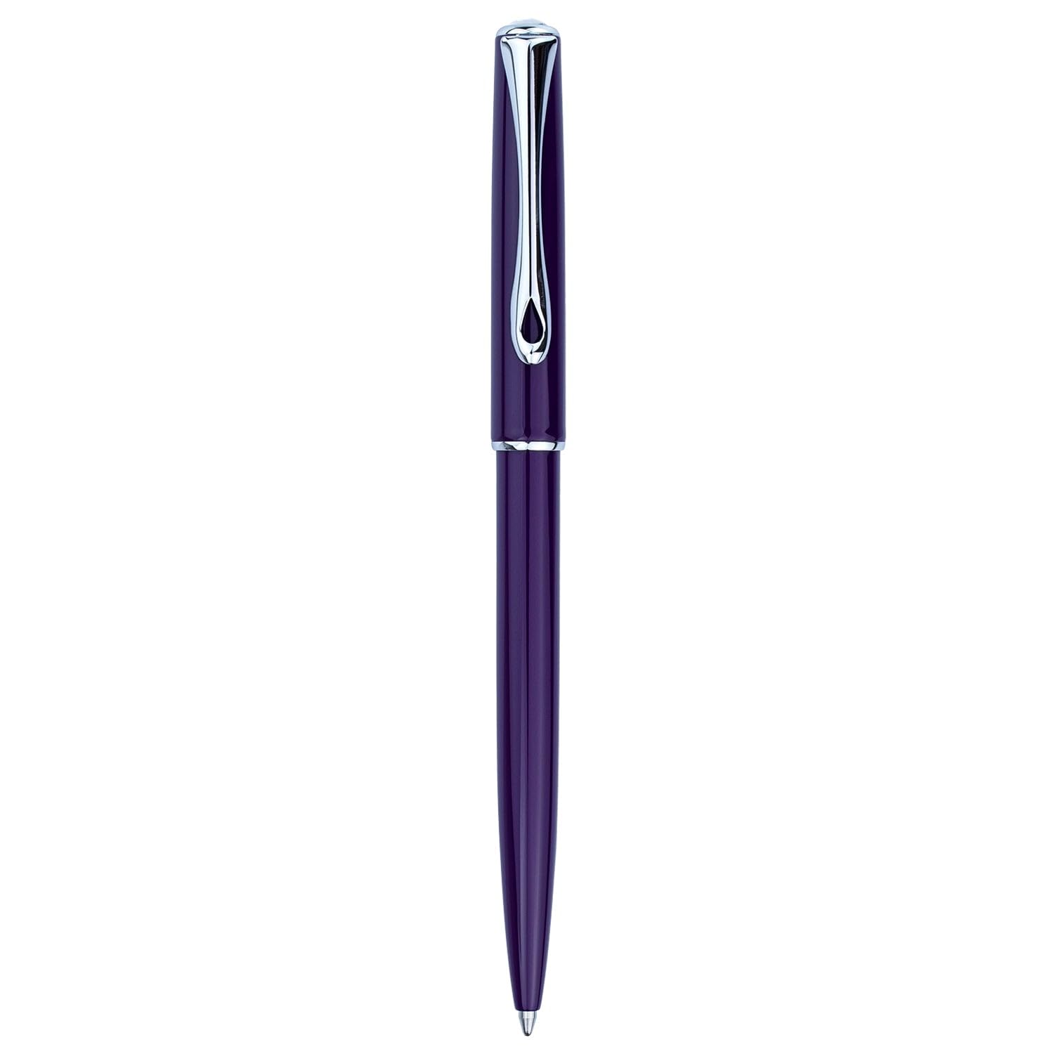 diplomat-traveller-kugelschreiber-violett-d40703040-metall-mit-etui image 1