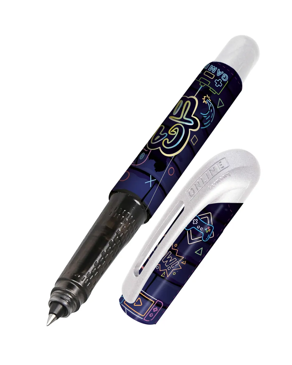 online-college-game-time-tintenroller-0-5-mm-inkl-patrone image 1