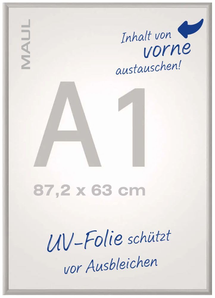 maul-maulstandard-klapprahmen-a2-silber-alurahmen-hochformat-schnellwechsel image 7