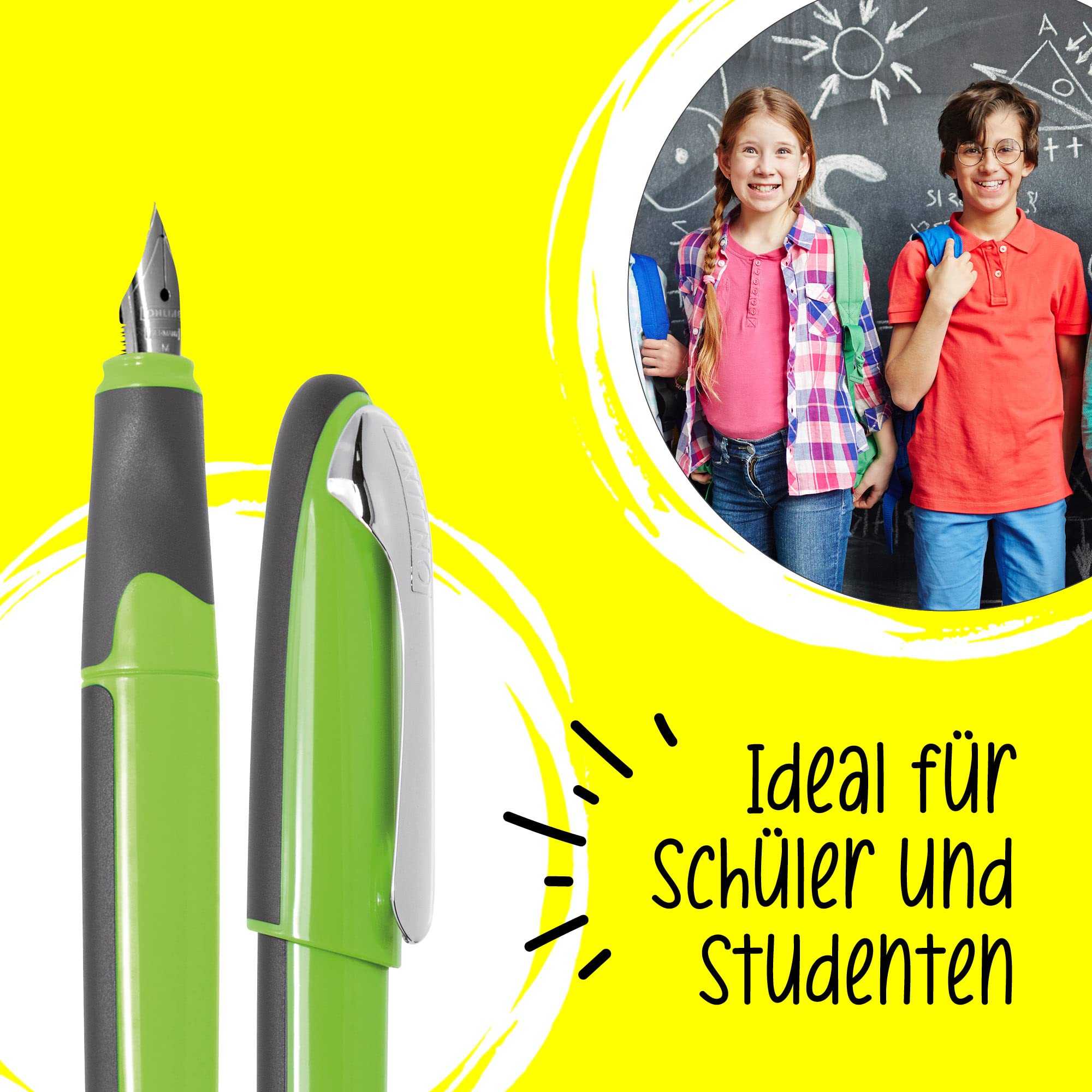 online-air-f-ller-gr-n-dreieck-design-iridiumfeder-m-nachf-llbar image 4