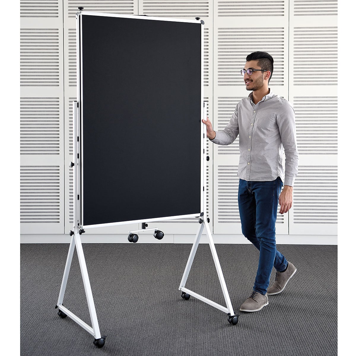 neuland-graphicwall-v3-tafelsystem-querformat-plus-papier-bundle image 8