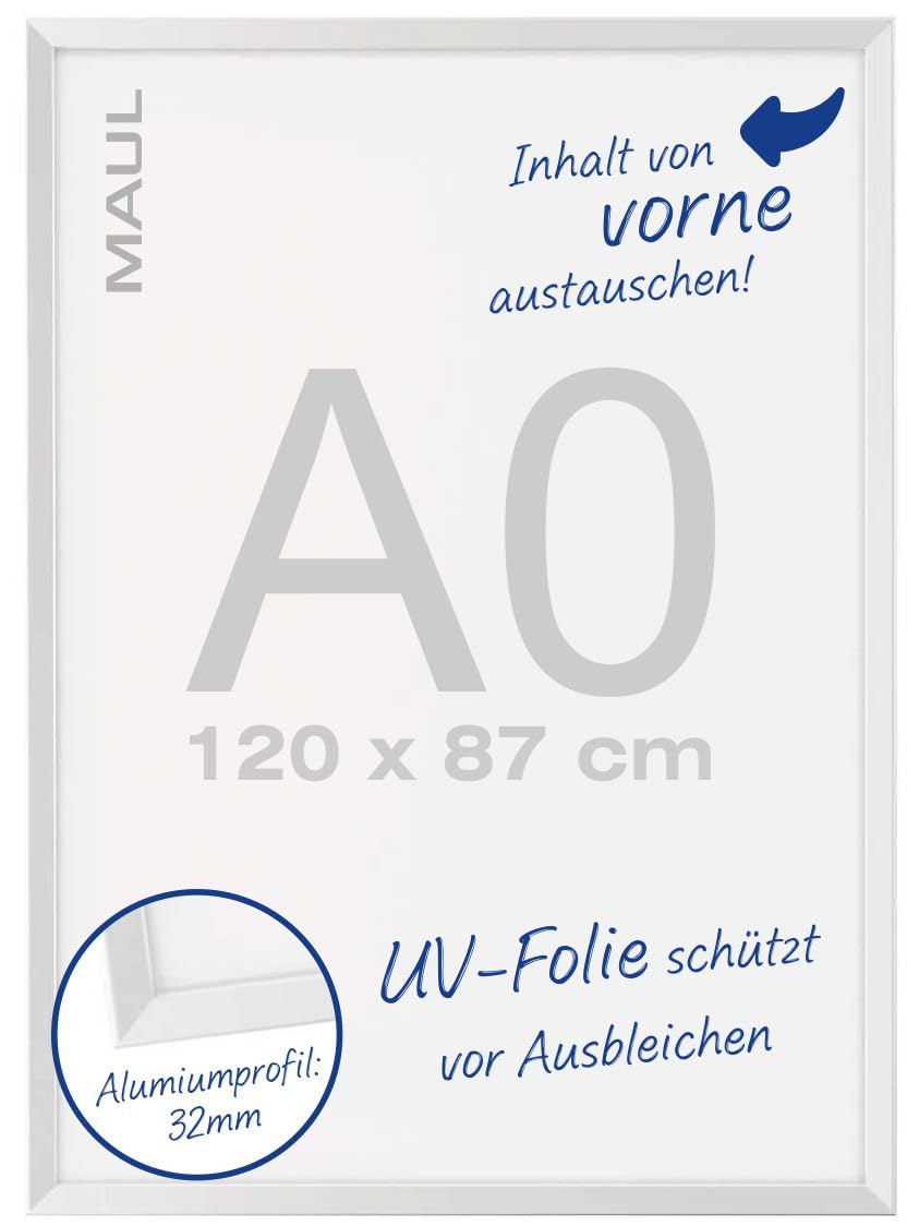 maul-maulstandard-klapprahmen-a2-silber-alurahmen-hochformat-schnellwechsel image 8