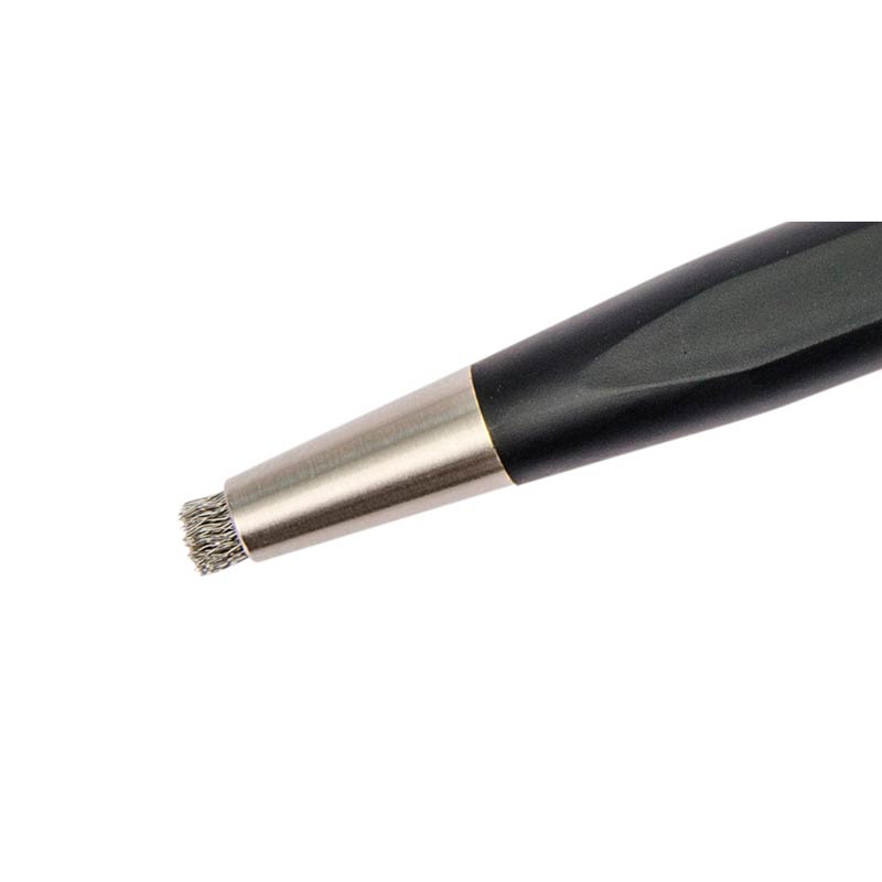 ecobra-edelstahldraht-radierer-mit-metallspitze-inkl-ersatzpinsel-4-x-40-mm image 2