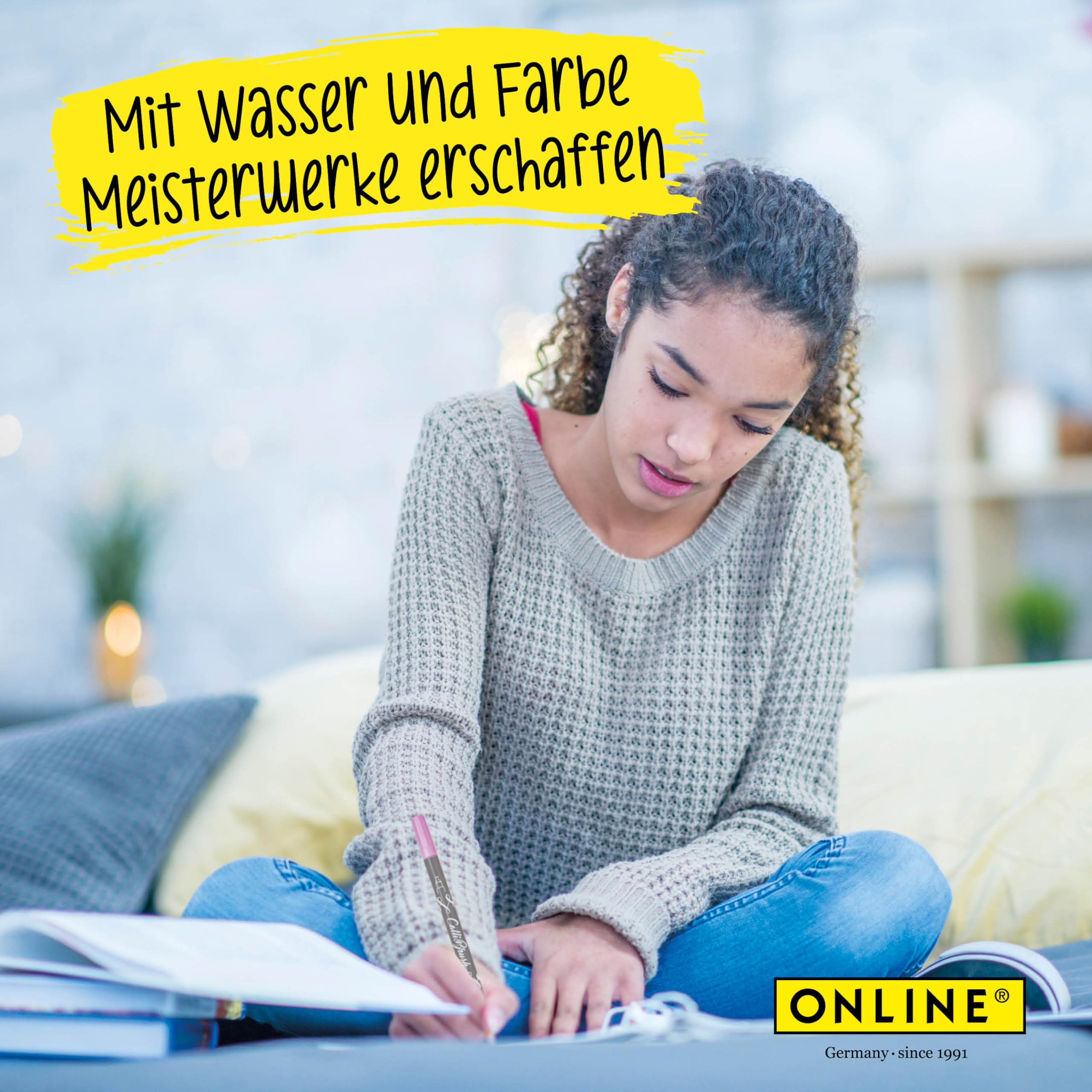 online-aquarellset-malset-10-brush-pens-waterbrush image 3
