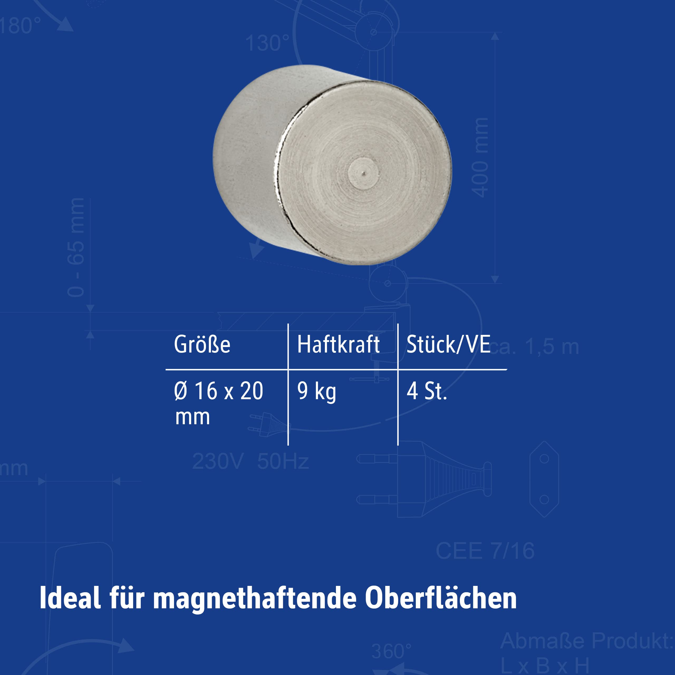 maul-neodym-stabgreifermagnet-hellsilber-16x20-mm-4er-pack image 5