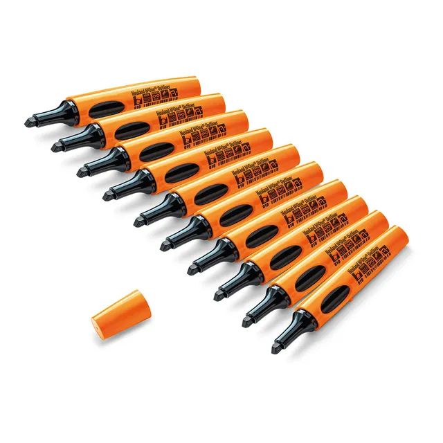 neuland-no-one-outliner-konturenmarker-10er-set-rund-oder-keilspitze image 1