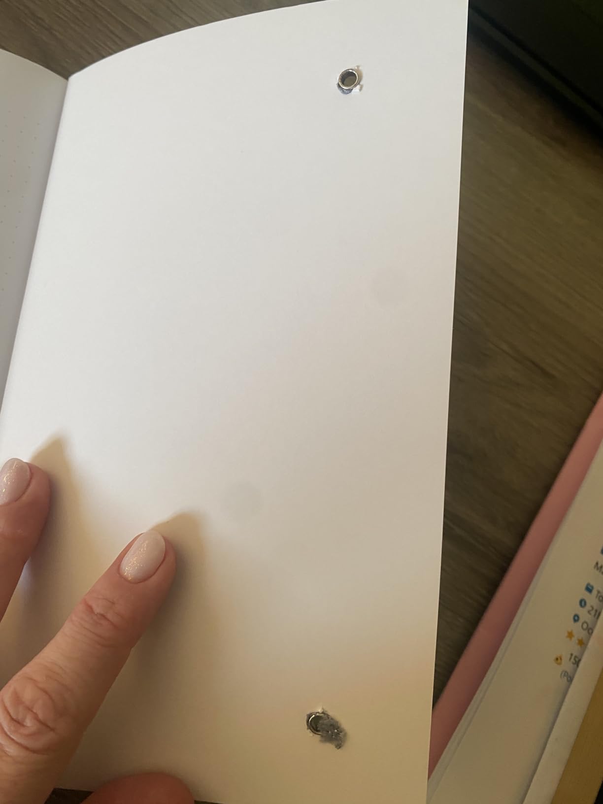 Schönes, dickeres Papier