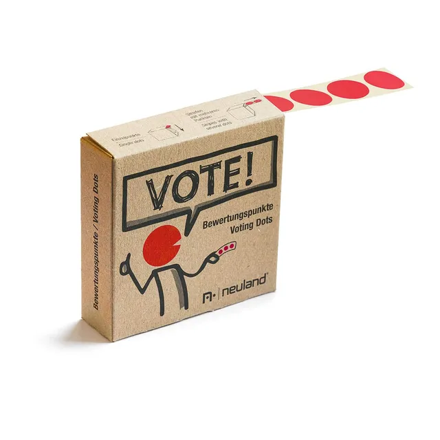 neuland-bewertungspunkte-20-mm-rolle-1-000-klebepunkte-in-spenderbox image 1