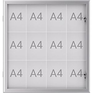 maulexcite-schaukasten-silber-f-r-12x-a4-querformat-abschlie-bar image 7
