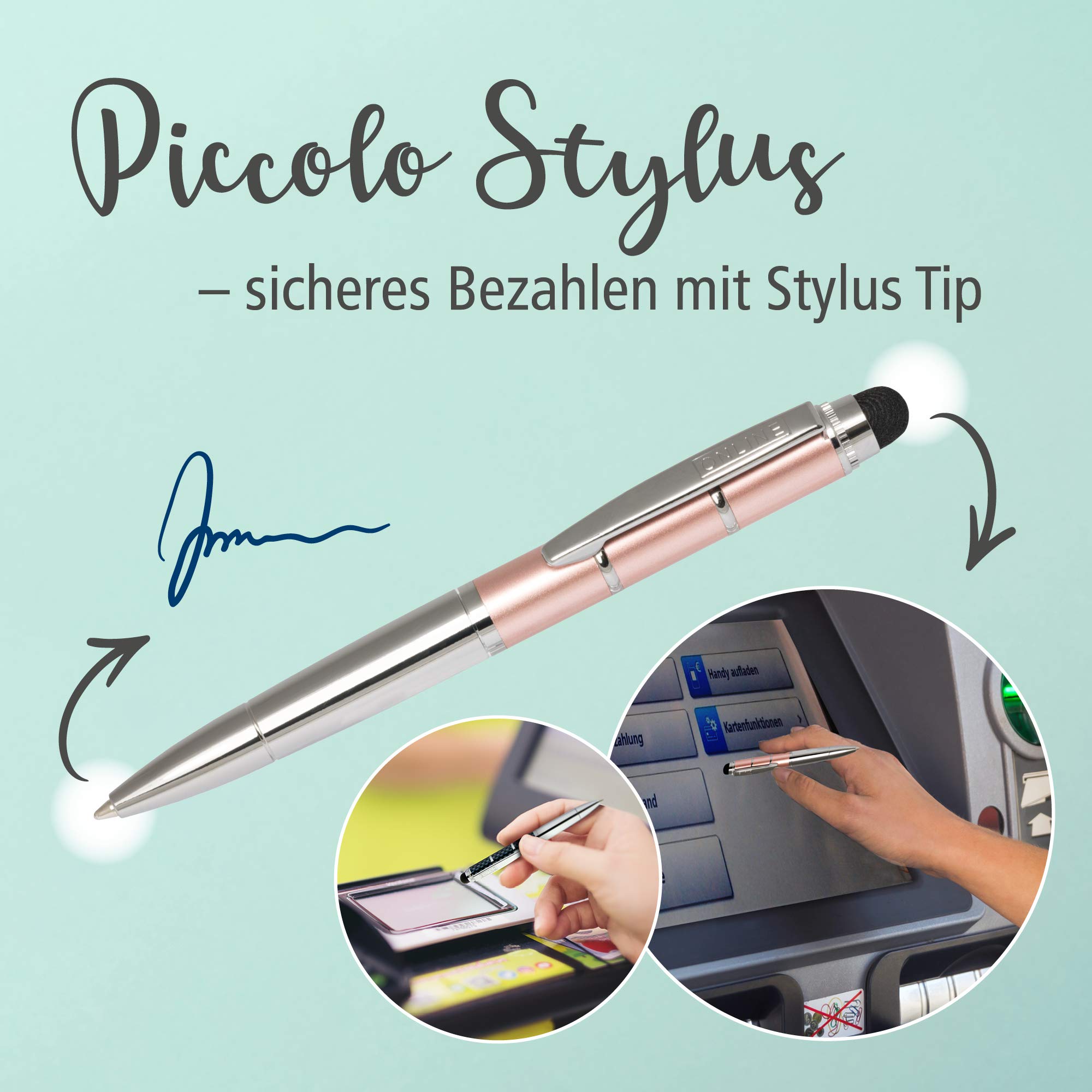 online-piccolo-stylus-rosegold-2-in-1-drehkugelschreiber-und-touchpen-f-r-tablet image 5