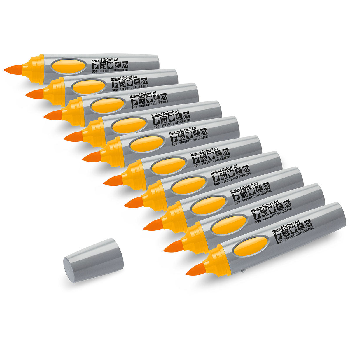 neuland-bigone-art-moderationsmarker-pinselspitze-2-15-mm-10er-uni-set image 3