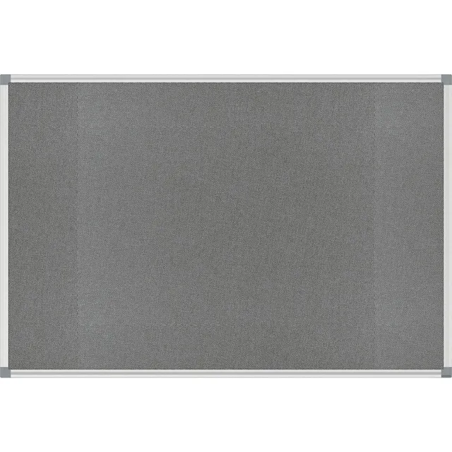 maul-maulstandard-pinnwand-90-x-120-cm-textil-grau-alurahmen image 1