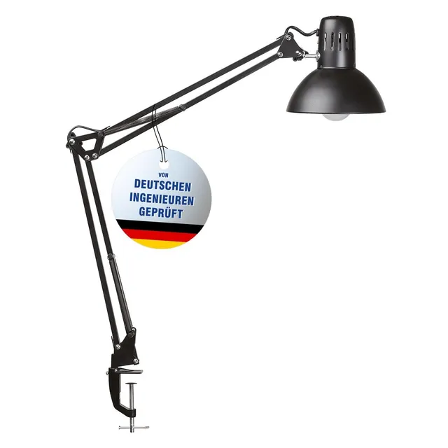 maul-maulstudy-tischleuchte-mit-klemmfu-schwarz-e27-metall image 1