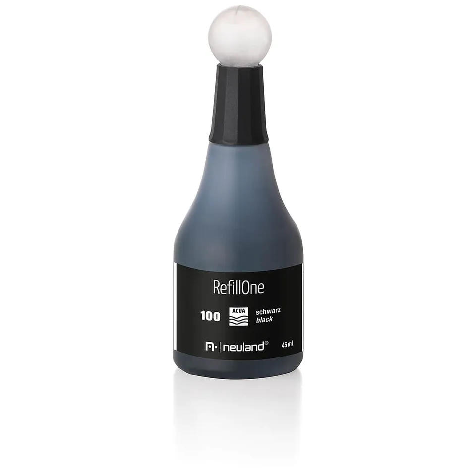 neuland-refillone-nachf-lltinte-wasserbasiert-45-ml-einzelfarbe image 1