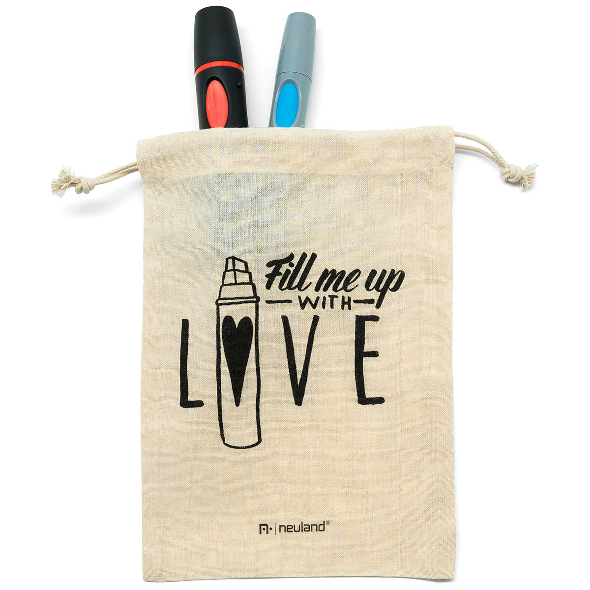 neuland-baumwollbeutel-f-ll-mich-mit-liebe-16x23-cm-natur image 1