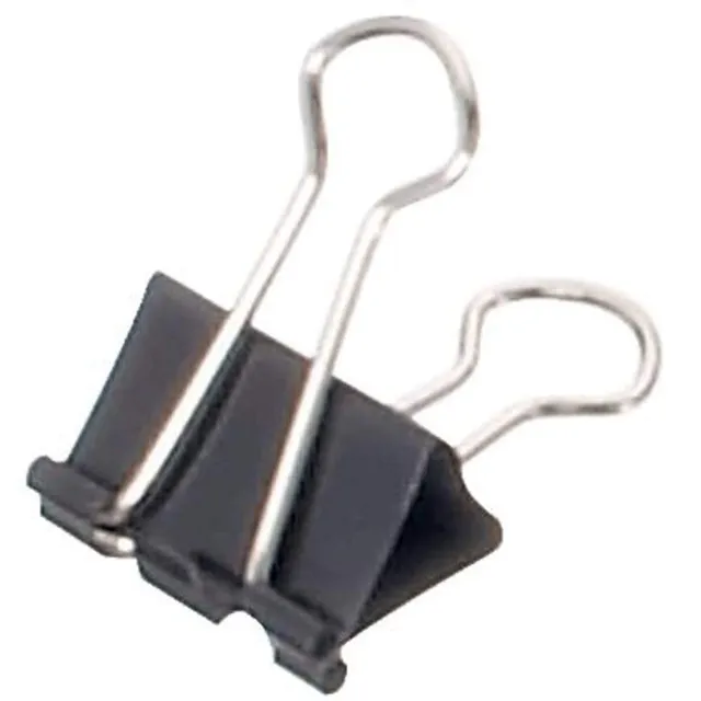 maul-mauly-foldback-klemmer-19-mm-schwarz-12er-set-metall image 1