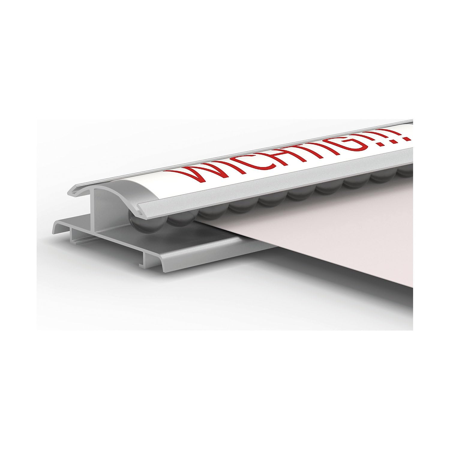 maul-klemmleiste-maulballfix-aluminium-silber-100-cm-zum-anschrauben image 2