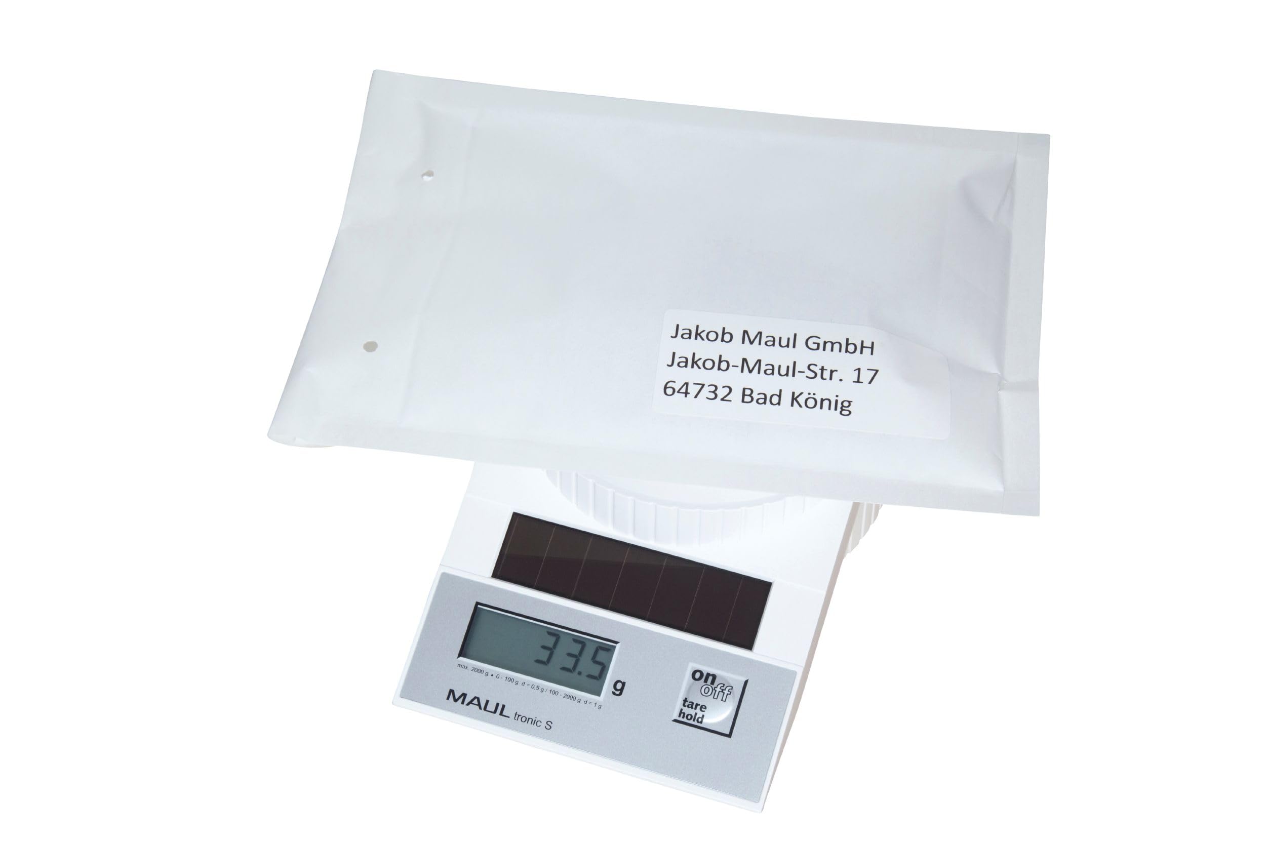 maul-maultronic-s-briefwaage-digital-wei-solar-2-kg-mit-tara-hold image 5