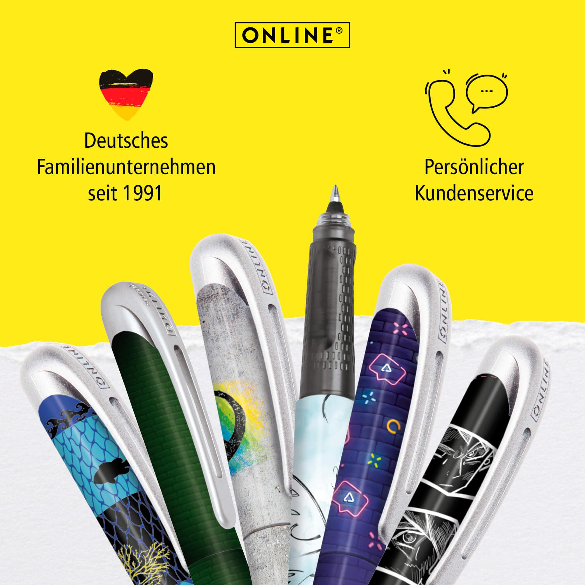 online-college-tintenroller-manga-0-5-mm-mit-patrone-blau image 6